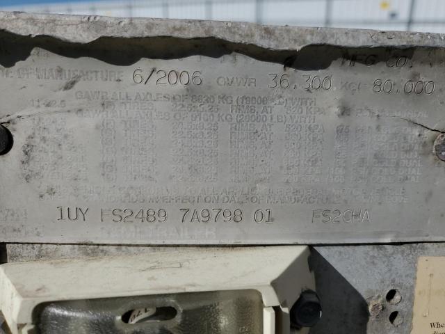 1UYFS24897A979801 - 2007 UTILITY TRAILER ვერცხლისფერი ფოტო 10