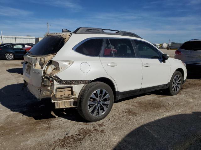 4S4BSBNC8G3226003 - 2016 SUBARU OUTBACK 2.5I LIMITED WHITE photo 3