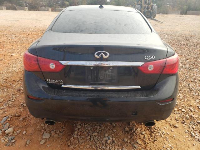 JN1BV7AP6FM342264 - 2015 INFINITI Q50 BASE BLACK photo 6