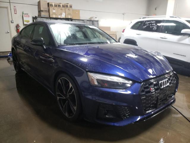 WAUC4CF55MA006492 - 2021 AUDI S5 PREMIUM PLUS BLUE photo 4