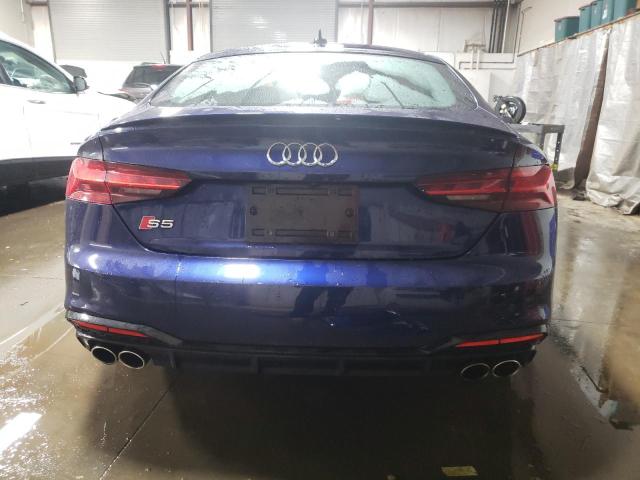 WAUC4CF55MA006492 - 2021 AUDI S5 PREMIUM PLUS ლურჯი ფოტო 6