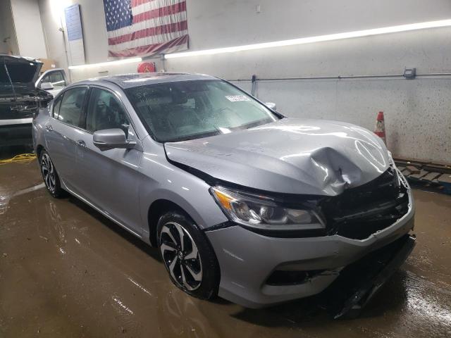 1HGCR3F06GA023901 - 2016 HONDA ACCORD EXL SILVER photo 4