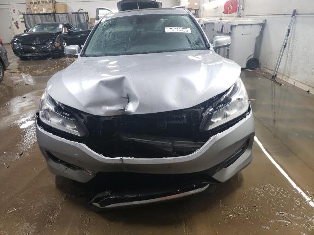 1HGCR3F06GA023901 - 2016 HONDA ACCORD EXL SILVER photo 5