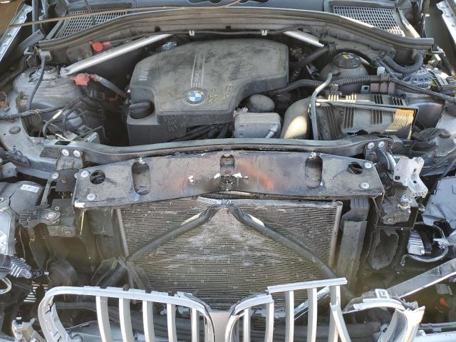 5UXWX9C5XH0T00494 - 2017 BMW X3 XDRIVE28I GRAY photo 12