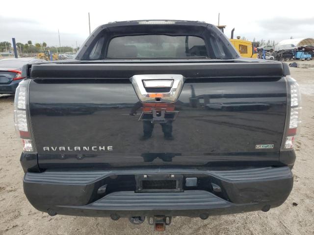 3GNMCFE05BG121584 - 2011 CHEVROLET AVALANCHE LT BLACK photo 6