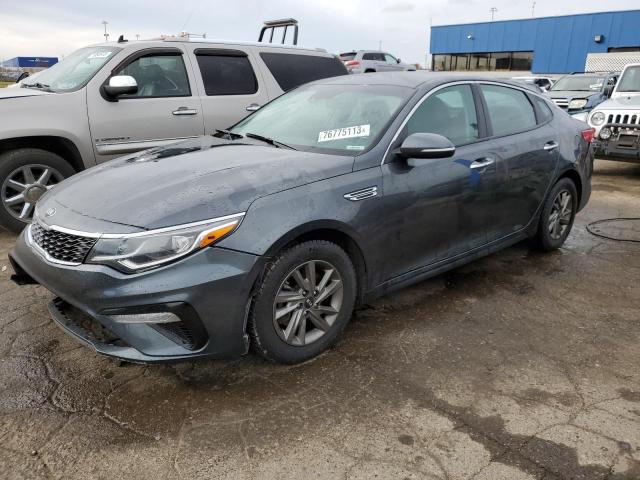 5XXGT4L33LG435357 - 2020 KIA OPTIMA LX GRAY photo 1