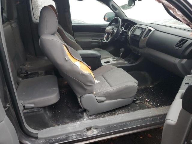 5TFUU4EN7FX131329 - 2015 TOYOTA TACOMA ACCESS CAB ნაცრისფერი ფოტო 10