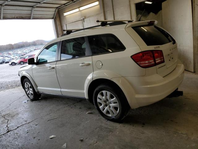 3C4PDCAB1JT347961 - 2018 DODGE JOURNEY SE WHITE photo 2