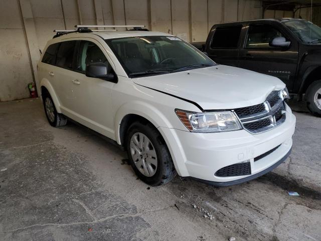 3C4PDCAB1JT347961 - 2018 DODGE JOURNEY SE WHITE photo 4