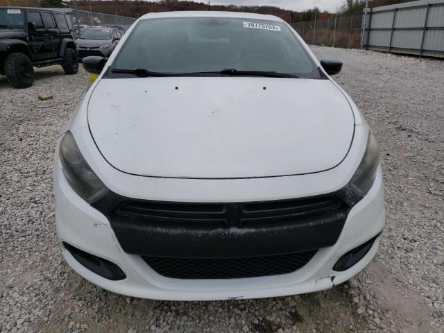 1C3CDFEB7GD738657 - 2016 DODGE DART GT WHITE photo 5