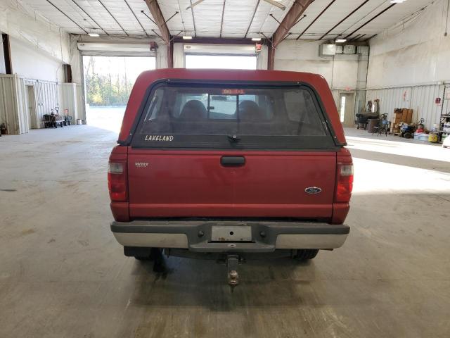 1FTZR45E33PA41338 - 2003 FORD RANGER SUPER CAB RED photo 6