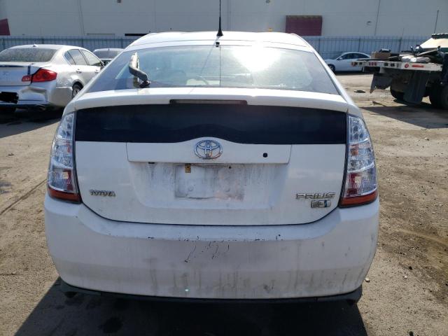 JTDKB20U897837293 - 2009 TOYOTA PRIUS WHITE photo 6