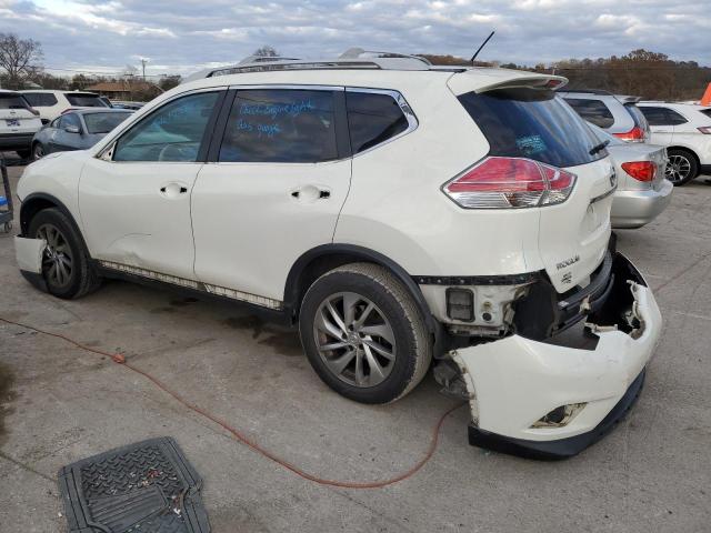 5N1AT2MV8EC821152 - 2014 NISSAN ROGUE S WHITE photo 2