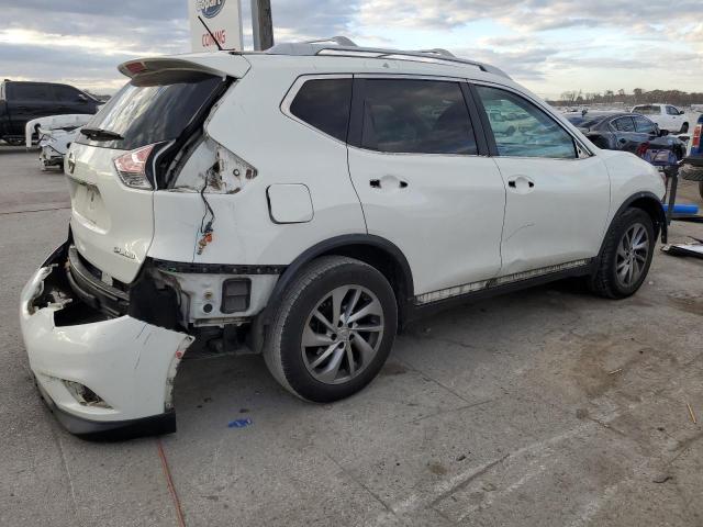 5N1AT2MV8EC821152 - 2014 NISSAN ROGUE S WHITE photo 3