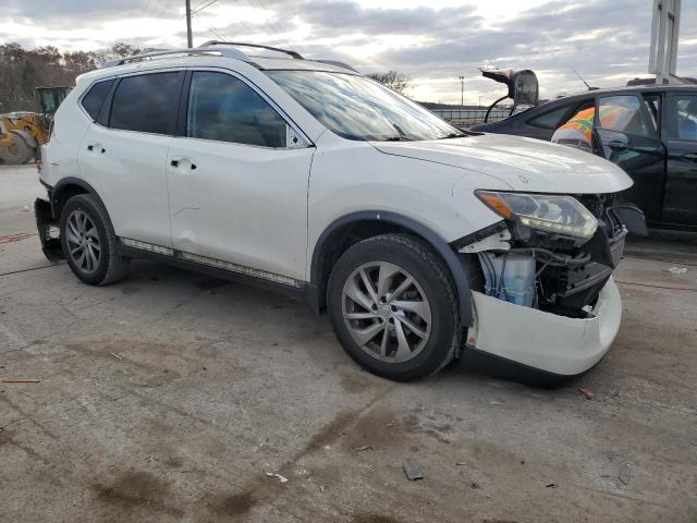 5N1AT2MV8EC821152 - 2014 NISSAN ROGUE S WHITE photo 4