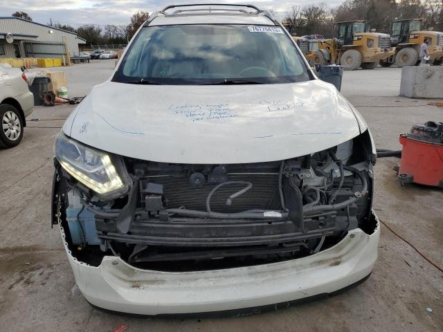 5N1AT2MV8EC821152 - 2014 NISSAN ROGUE S WHITE photo 5