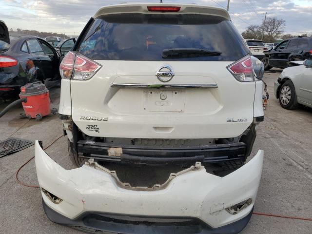 5N1AT2MV8EC821152 - 2014 NISSAN ROGUE S WHITE photo 6