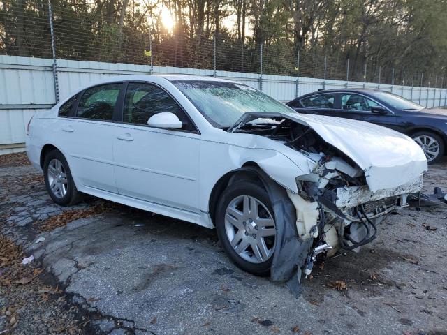 2G1WD5EM8B1246124 - 2011 CHEVROLET IMPALA POLICE WHITE photo 4