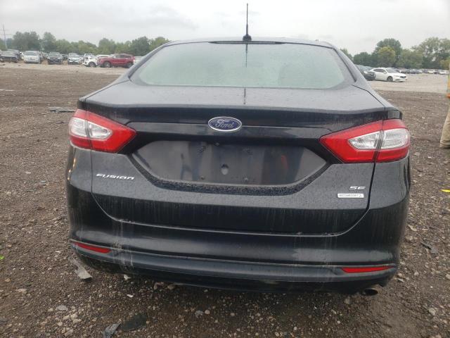 3FA6P0HRXDR306806 - 2013 FORD FUSION SE BLACK photo 6