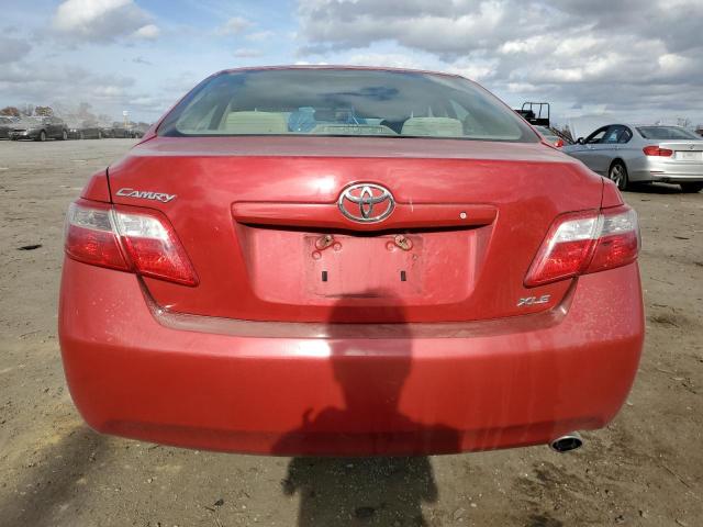 4T1BE46K57U116187 - 2007 TOYOTA CAMRY CE RED photo 6