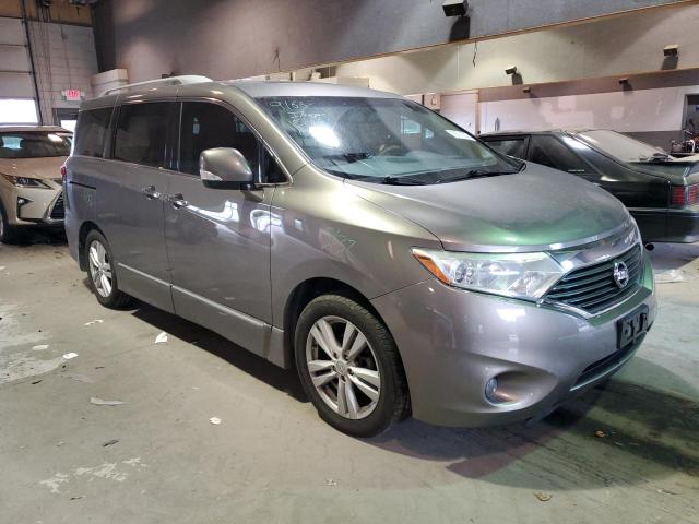 JN8AE2KPXE9105390 - 2014 NISSAN QUEST S GRAY photo 4