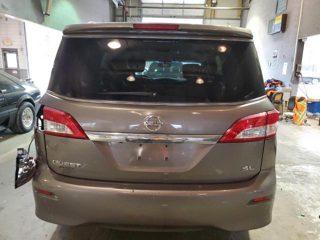 JN8AE2KPXE9105390 - 2014 NISSAN QUEST S GRAY photo 6