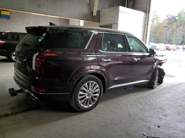 KM8R5DHE3LU052456 - 2020 HYUNDAI PALISADE LIMITED BURGUNDY photo 3