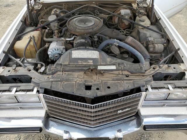 1G6AL5782EE603047 - 1984 CADILLAC ELDORADO WHITE photo 11