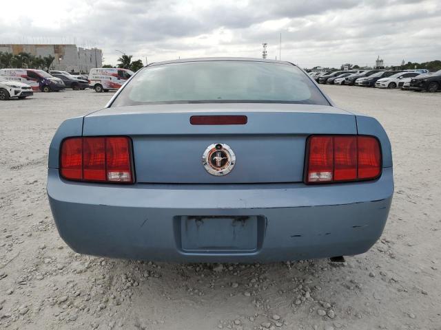 1ZVFT80N155148595 - 2005 FORD MUSTANG BLUE photo 6