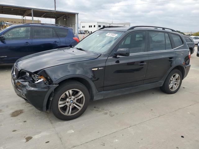 WBXPA934X6WG89636 - 2006 BMW X3 3.0I BLACK photo 1