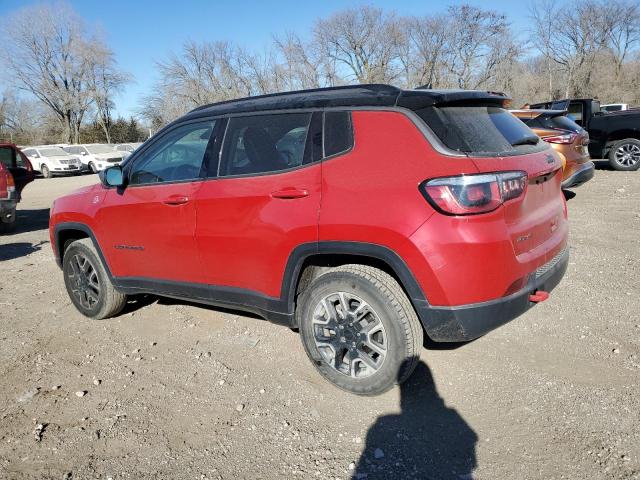 3C4NJDDB4KT795890 - 2019 JEEP COMPASS TRAILHAWK RED photo 2