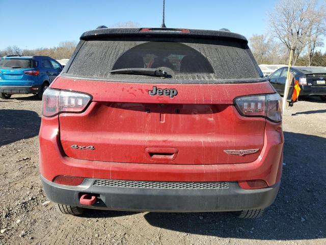 3C4NJDDB4KT795890 - 2019 JEEP COMPASS TRAILHAWK RED photo 6