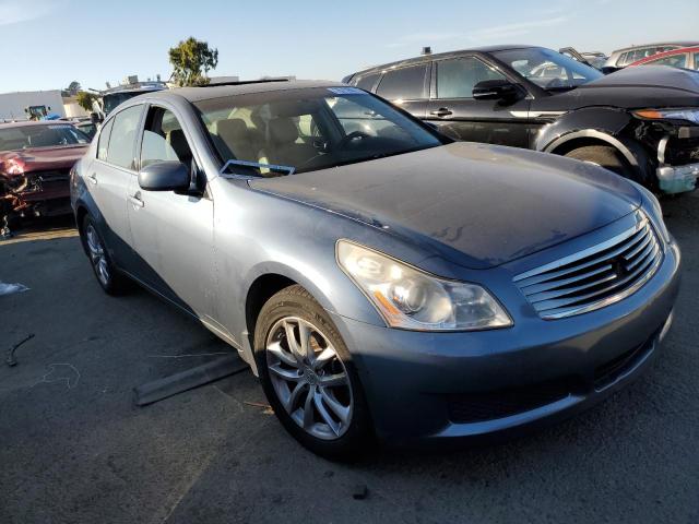 JNKBV61F37M806691 - 2007 INFINITI G35 BLUE photo 4