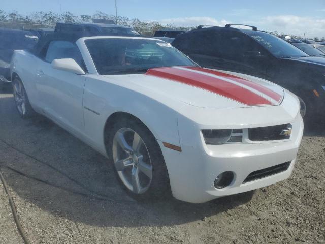 2G1FC3D33D9156755 - 2013 CHEVROLET CAMARO LT WHITE photo 4