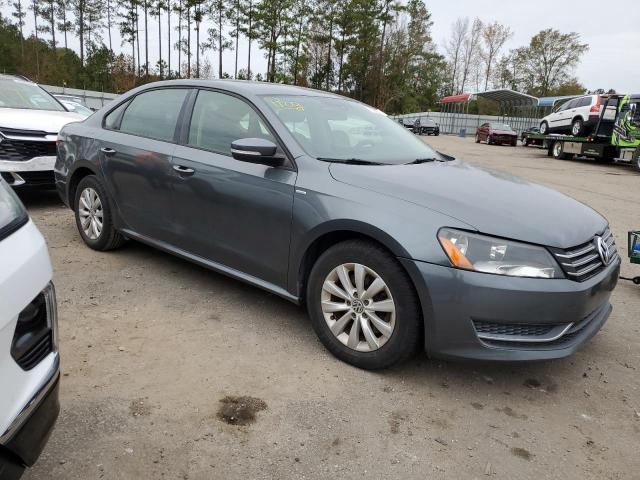 1VWAT7A30FC045652 - 2015 VOLKSWAGEN PASSAT S GRAY photo 4