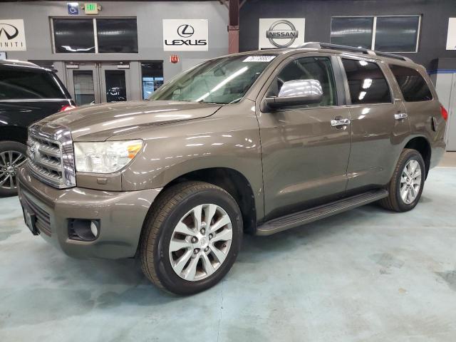 5TDJY5G16BS044786 - 2011 TOYOTA SEQUOIA LIMITED BROWN photo 1