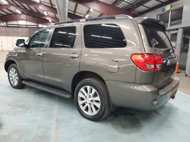 5TDJY5G16BS044786 - 2011 TOYOTA SEQUOIA LIMITED BROWN photo 2