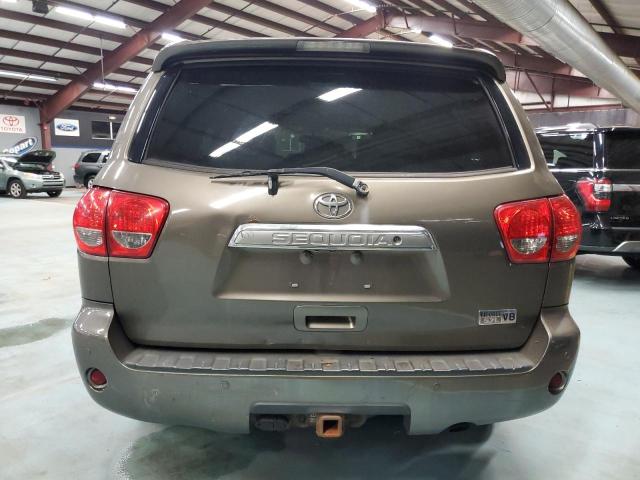 5TDJY5G16BS044786 - 2011 TOYOTA SEQUOIA LIMITED BROWN photo 6