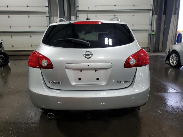 JN8AS58V29W168202 - 2009 NISSAN ROGUE S SILVER photo 6