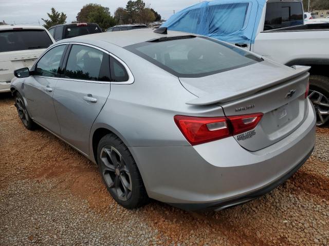 1G1ZG5ST0KF200991 - 2019 CHEVROLET MALIBU RS SILVER photo 2