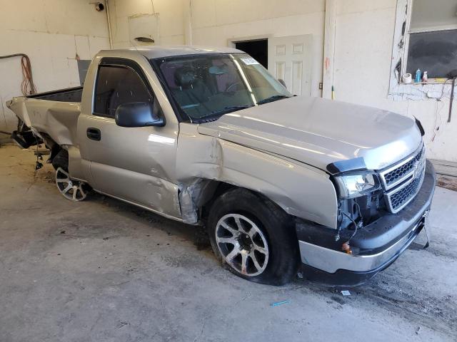 1GCEC14X67Z165826 - 2007 CHEVROLET SILVERADO C1500 CLASSIC CREAM photo 4