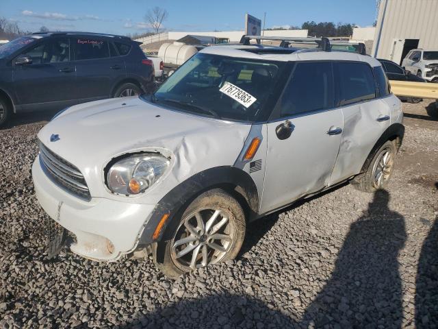 WMWZB3C58FWR44755 - 2015 MINI COOPER COUNTRYMAN WHITE photo 1