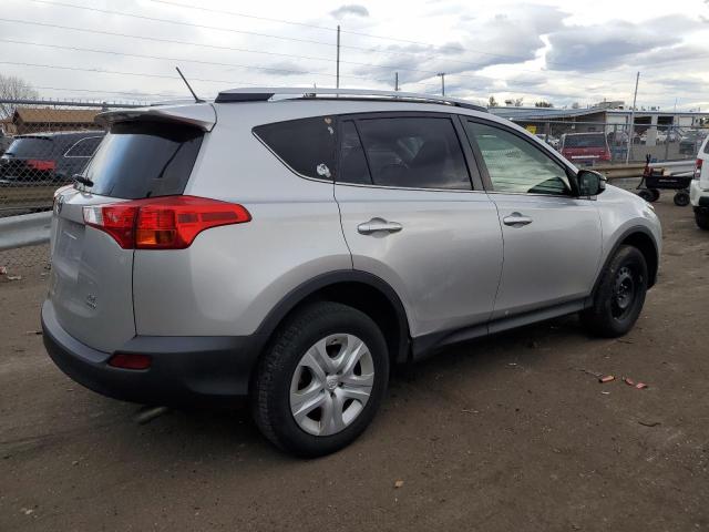 JTMBFREV4FJ022084 - 2015 TOYOTA RAV4 LE SILVER photo 3