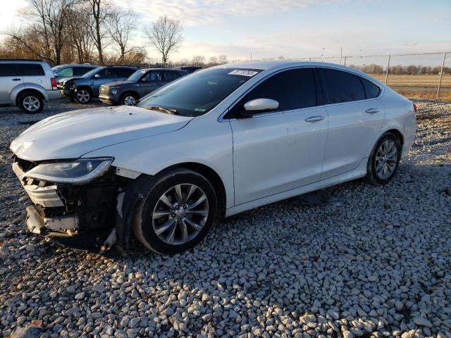 1C3CCCCB8FN630450 - 2015 CHRYSLER 200 C WHITE photo 1