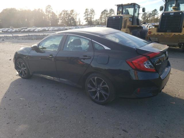 2HGFC2F86KH553147 - 2019 HONDA CIVIC SPORT შავი ფოტო 2