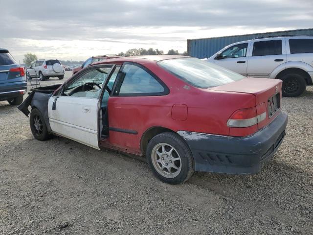 1HGEJ7127TL081286 - 1996 HONDA CIVIC HX TWO TONE photo 2