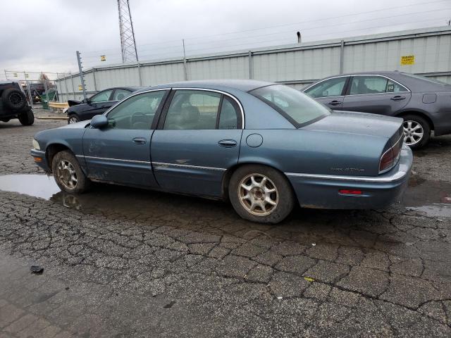 1G4CW54K624181522 - 2002 BUICK PARK AVENU BLUE photo 2