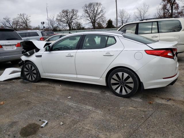 5XXGR4A68CG014116 - 2012 KIA OPTIMA SX WHITE photo 2