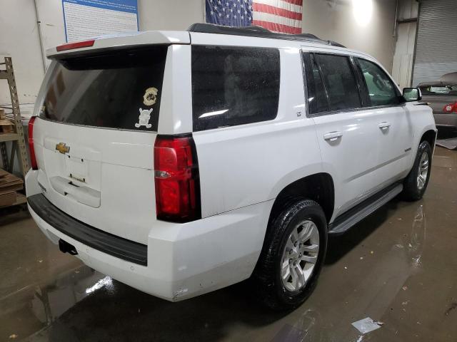 1GNSKBKCXFR199849 - 2015 CHEVROLET TAHOE K1500 LT WHITE photo 3