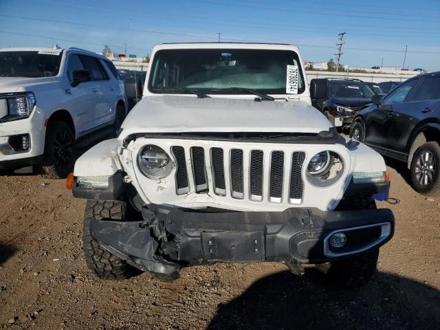 1C4HJXEN9MW594510 - 2021 JEEP WRANGLER U SAHARA WHITE photo 5